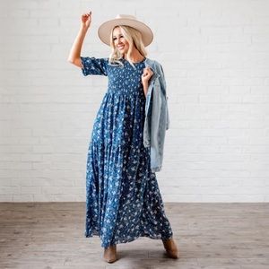 Sign Here boho maxi dress